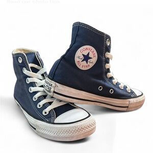 CONVERSEAll Star Unixes High-Top Sneakers - Dark Blue Men’s 3.5/ Wo’s 5.5 Exell.
